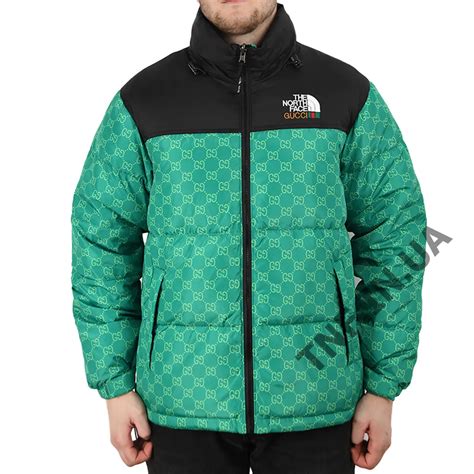 the north face gucci пуховик